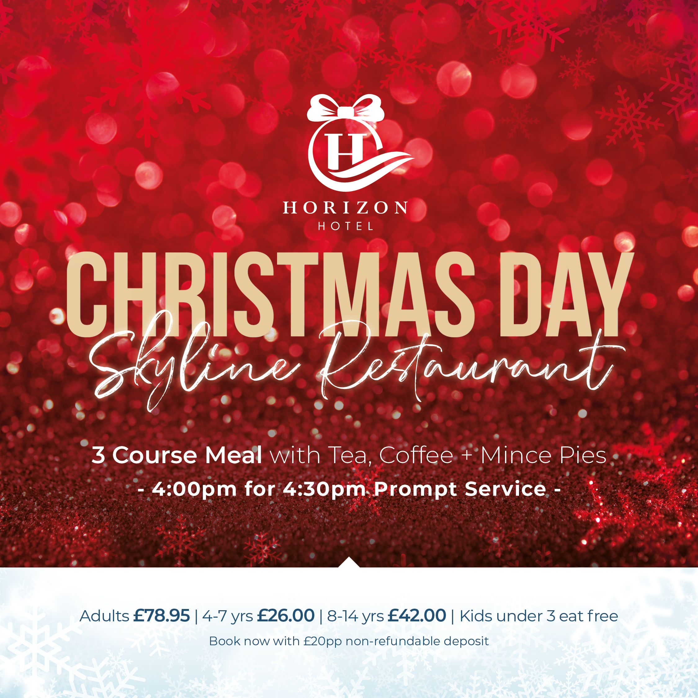 Christmas Day Skyline Restaurant